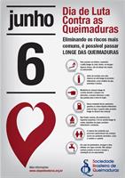 Dia 6 de junho: Luta contra queimaduras