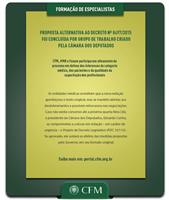 Proposta alternativa ao Decreto nº 8.497/2015 é finalizada por Grupo criado pela Câmara