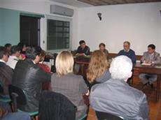 19-05-2008 - SIMESC esteve em Mafra para discutir assuntos pertinentes à categoria