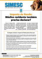 Imposto de renda: Médico residente também precisa declarar?