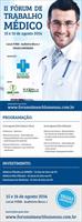 Médicos e estudantes de medicina participam do 2º Fórum de Trabalho Médico em Blumenau