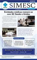 Boletim Digital 25/11/2011 - Entidades médicas reúnem-se com SC Saúde e Unidas