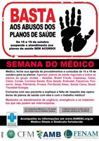 Na Semana do Médico: suspenda o atendimento aos planos sem acordo