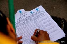 Médicos de Joinville fazem novo protesto