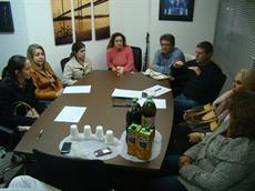 SIMESC participa de reunião sindical em Joinville