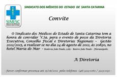 Médicos da nova diretoria do Sindicato serão empossados sexta-feira