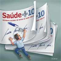 Saúde + 10: SC tem sete pontos de coleta de assinaturas por mais recursos para a saúde 