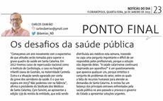 Revista do SIMESC em destaque em coluna de jornalista da capital