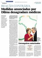 Mais médico, mais saúde: medidas do governo federal repercutem na imprensa em SC