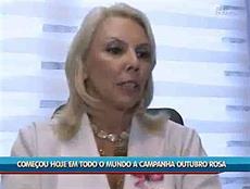 Outubro Rosa: diretora do SIMESC participa de entrevista à RIC Record