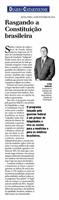 Artigo: Rasgando a Constituição