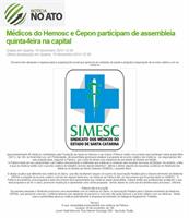 Notícia no Ato repercute assembleia da FAHECE