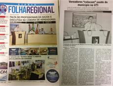 SIMESC é destaque no jornal Diário Folha Regional