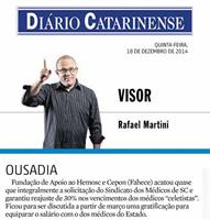 Rafael Martini repercute negociação do SIMESC com a FAHECE
