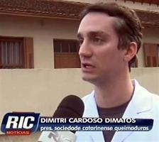 Faltam leitos para queimados em SC