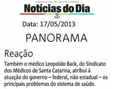 Médicos estrangeiros: opinião de diretor do SIMESC