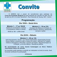 SIMESC inicia ciclo de cursos de Formação Sindical por Joinville