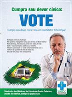 A hora da escolha chegou! Pense bem antes de votar!