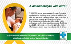 Agosto Dourado: a amamentação vale ouro! 