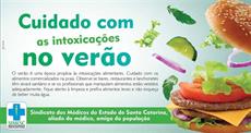 Cuidados com a alimentação no verão é o tema do Informe SIMESC