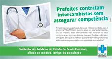 Responsabilidade de prefeitos na contratação de intercambistas é tema do Informe SIMESC