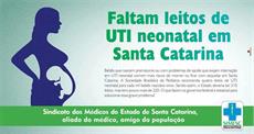Falta de leitos de UTI neonatal em destaque no jornal Página 3