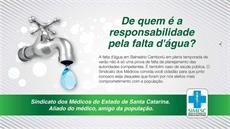 Falta d'água em Balneário Camboriú em destaque 