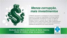 SIMESC atento à investigação do GAECO