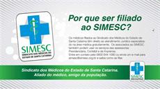 Sindicato amplia divulgação do Informe SIMESC