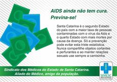 AIDS ainda não tem cura. Previna-se!