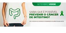 Setembro Verde: o câncer de intestino pode ser prevenido