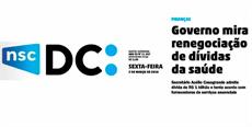 Secretário da Saúde de SC reconhece dívida de R$ 1 bilhão e prioriza mão de obra