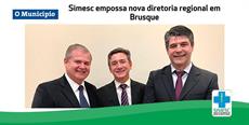 Jornal destaca posse da Diretoria Regional Brusque