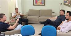 Diretores de hospitais visitam o SIMESC