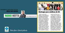 Mário Motta destaca atividades do SIMESC e da FMB em sua coluna