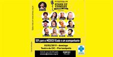 4º Festival de Stand UP tem desconto para médicos filiados