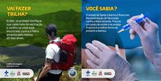 Febre Amarela: Saúde divulga novo balanço da ampliação da vacinação em SC