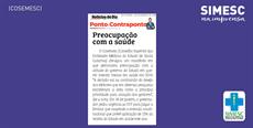 Notícias do Dia destaca Carta do COSEMESC em defesa da Saúde