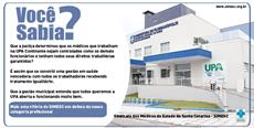 SIMESC divulga carta sobre UPA Continente