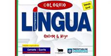 COLÓQUIO LÍNGUA PORTUGUESA ONTEM & HOJE TEM APOIO DA FCC