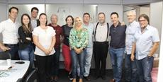 Diretorias Executiva e Regional participam de reunião de trabalho em Blumenau