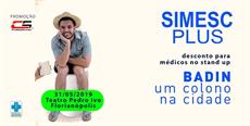 Badin, um colono na cidade: desconto especial para quem é SIMESC Plus