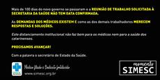 E então, secretário, vamos conversar?