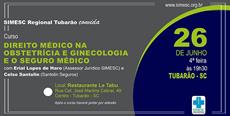 Curso Direito e Seguro Médico para Obstetras e Ginecologistas será dia 26/06