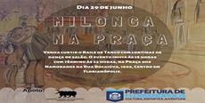Baile de tango é atração do projeto Milonga na Praça