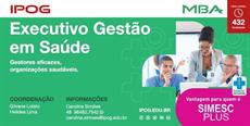 SIMESC Plus oferece desconto para MBA Executivo em Gestão da Saúde