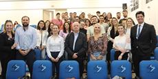 SIMESC reúne-se com acadêmicos da Unisul Pedra Branca