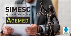 SIMESC ajuíza ações contra Agemed