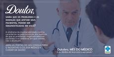 Doutor, sabia que os problemas e as doenças que afetam seus pacientes, podem ser diagnosticadas em você?