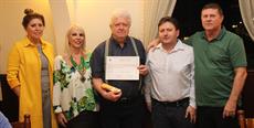 SIMESC homenageia Dr Antônio Carlos Scaramello